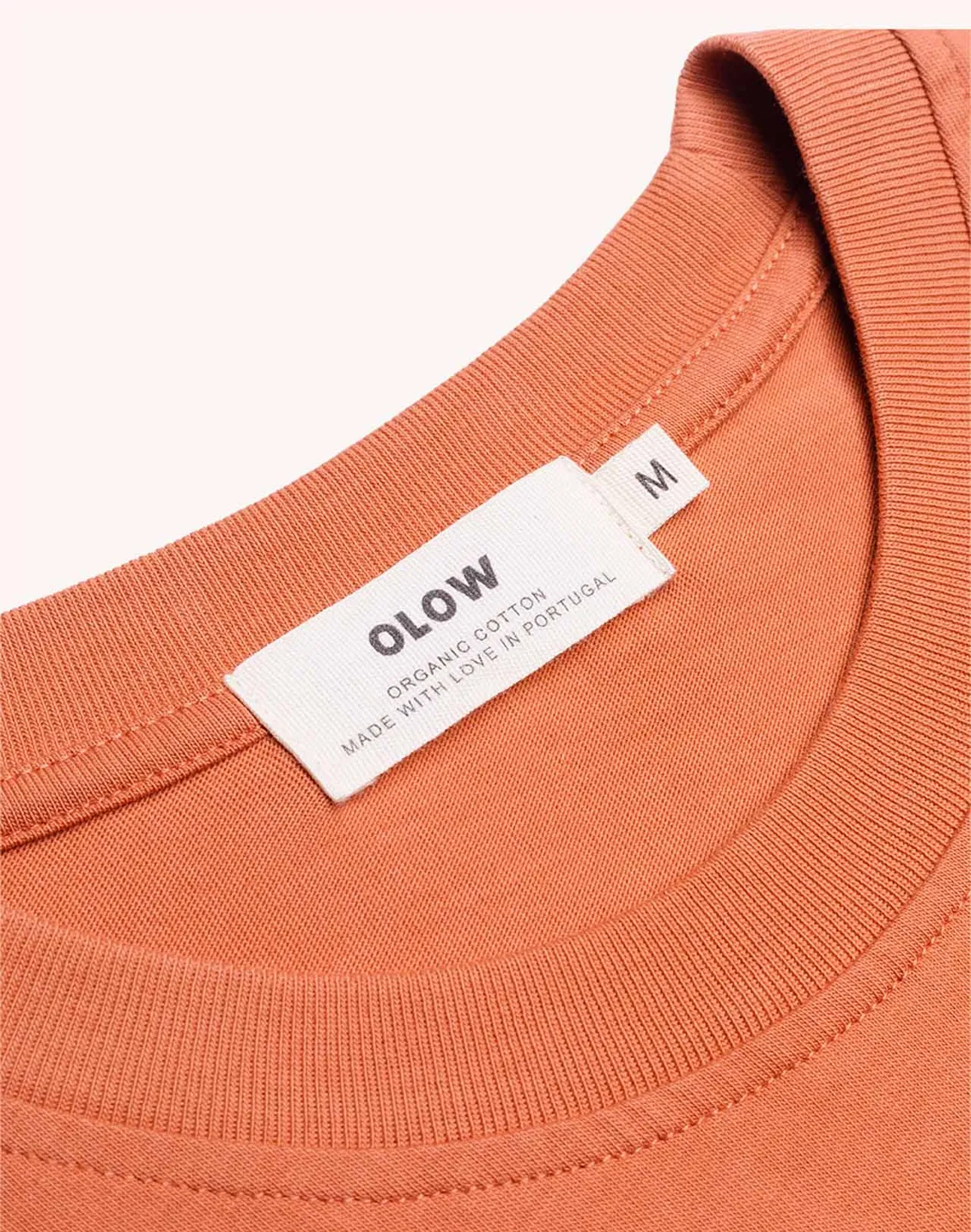 OLOW Basico t-shirt mandarine coton bio