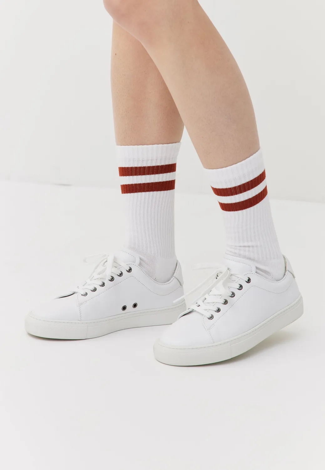 Loom chaussettes côtelées coton bio Noir 40-45