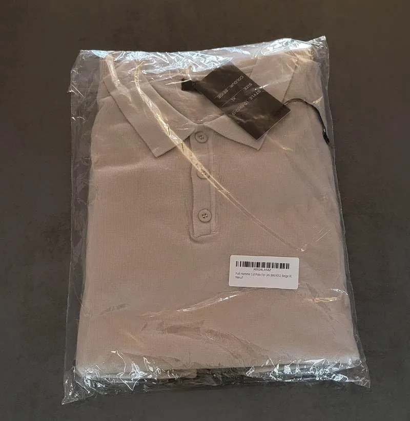 Subliminal Mode BX69052 pull col polo taille L