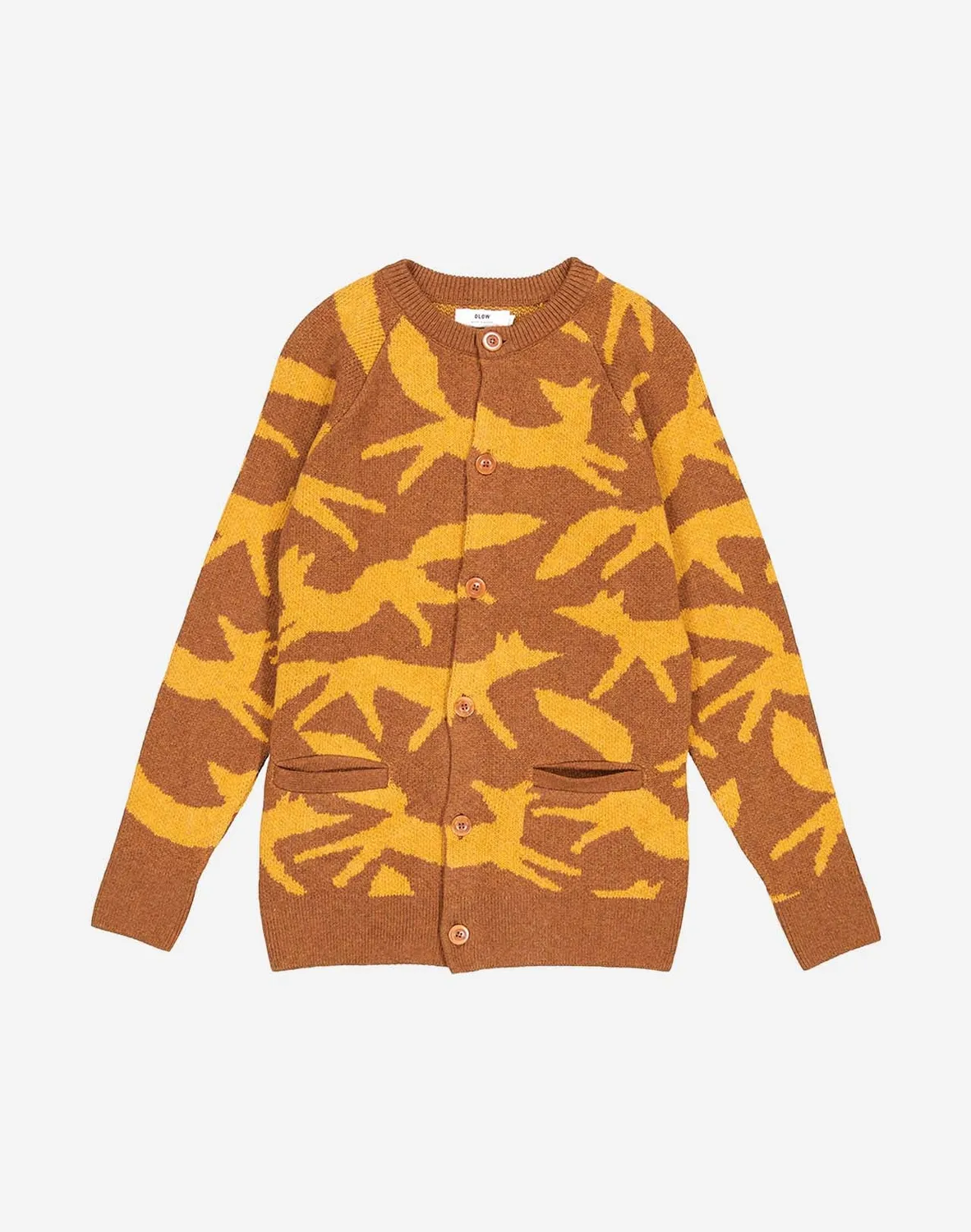 OLOW Roka gilet marron caramel coupe droite