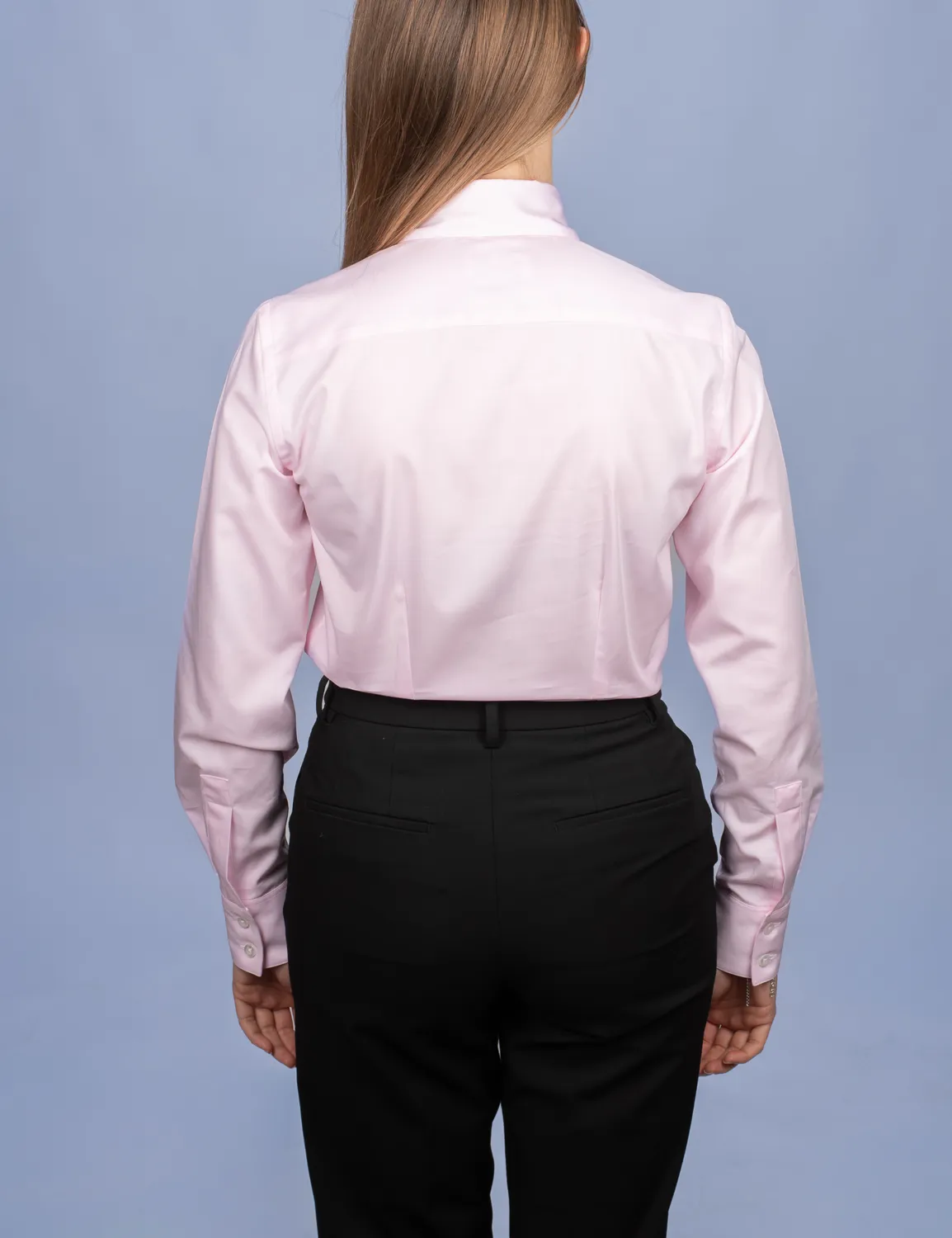 La Chemise Française Twill Fin chemisier femme rose