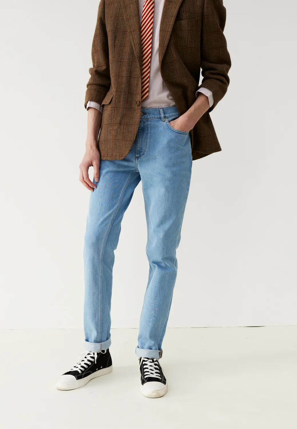 Loom jean semi-slim coton bio homme