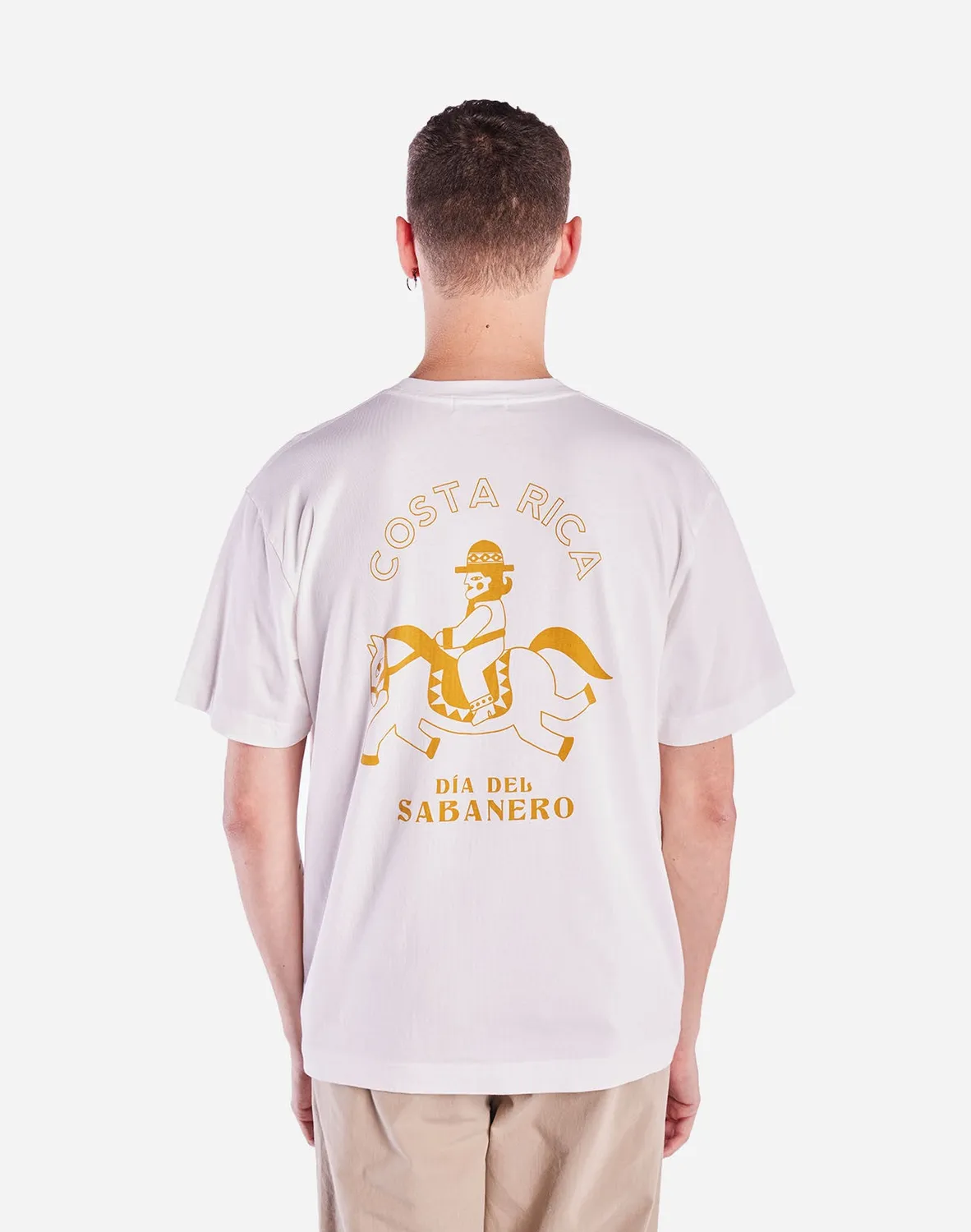OLOW Sabanero t-shirt ample écru coton