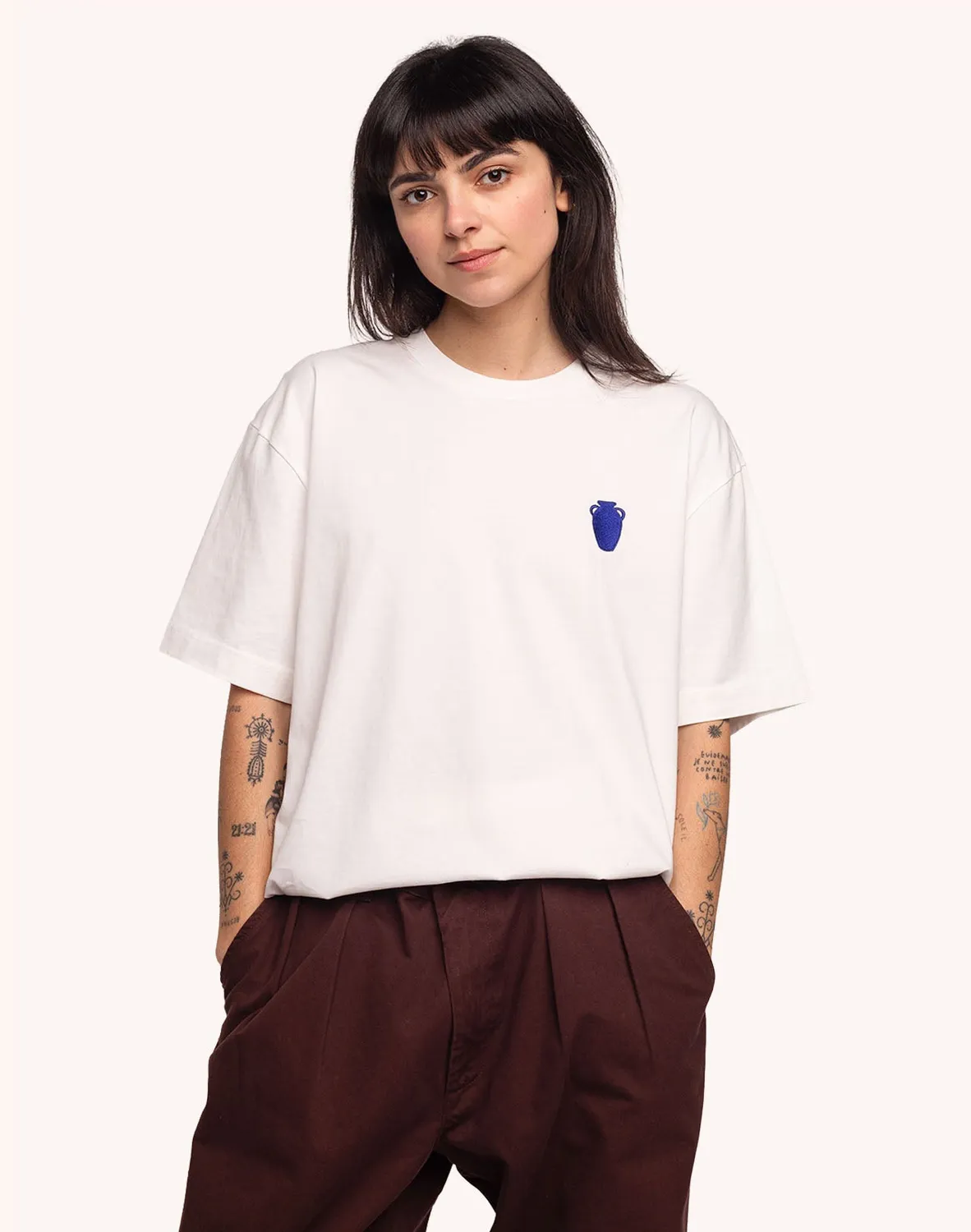 OLOW Melody t-shirt écru coton bio