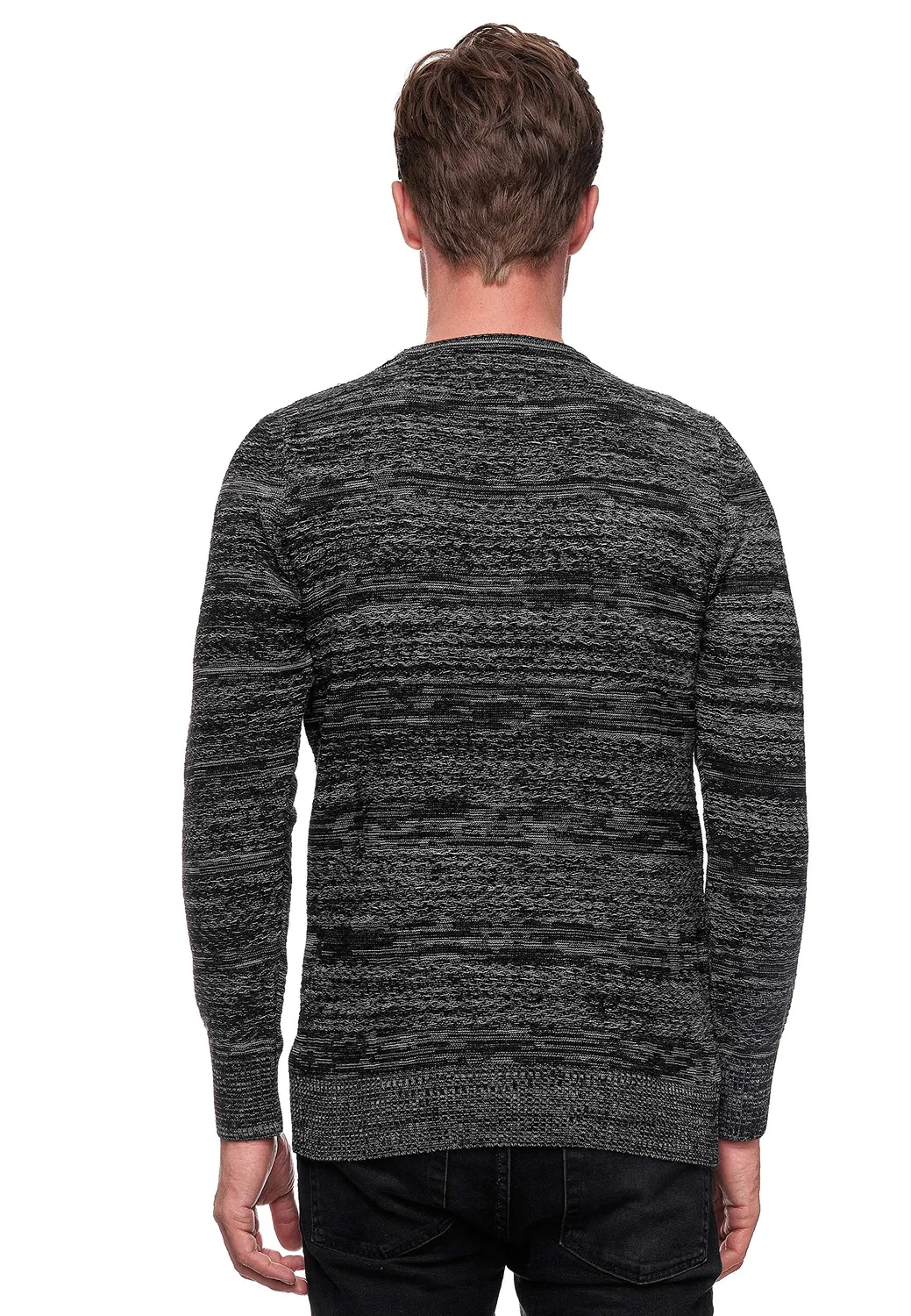 Subliminal Mode BX1732 pull homme col roulé maille