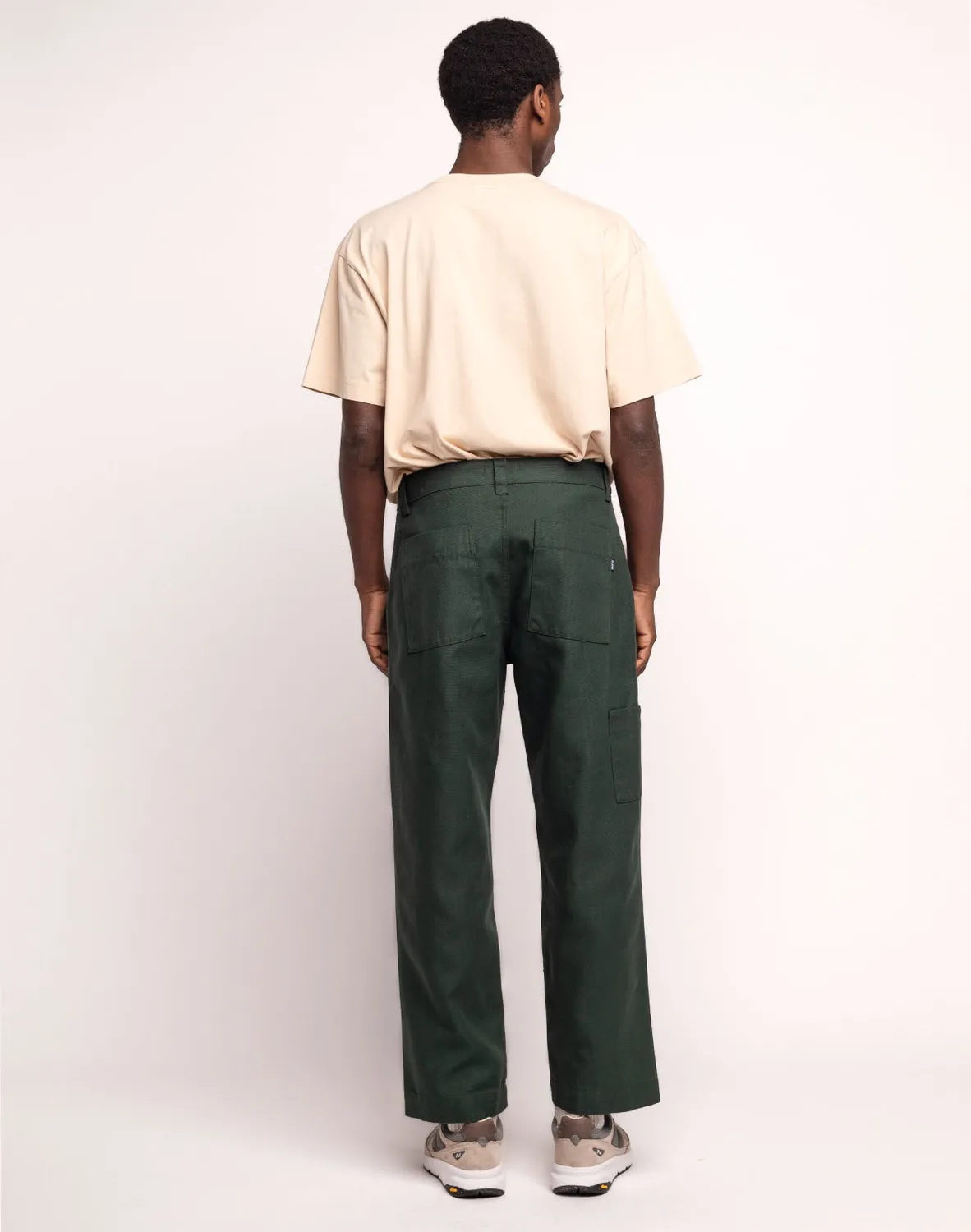 OLOW Chuck pantalon vert mélèze workwear 390 g