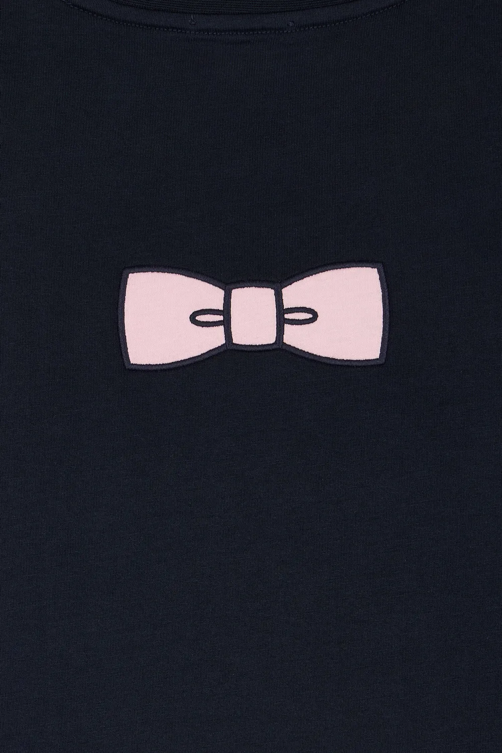 Eden Park T-shirt coton Pima marine homme nœud papillon
