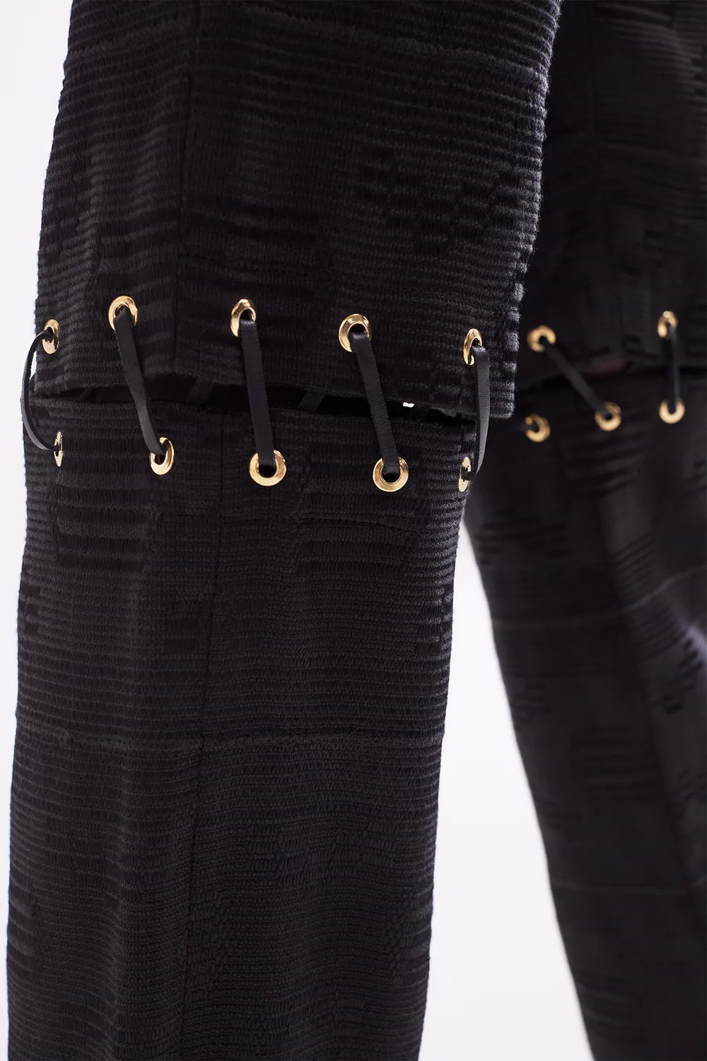French Deal Osei pantalon pagne coton œillets
