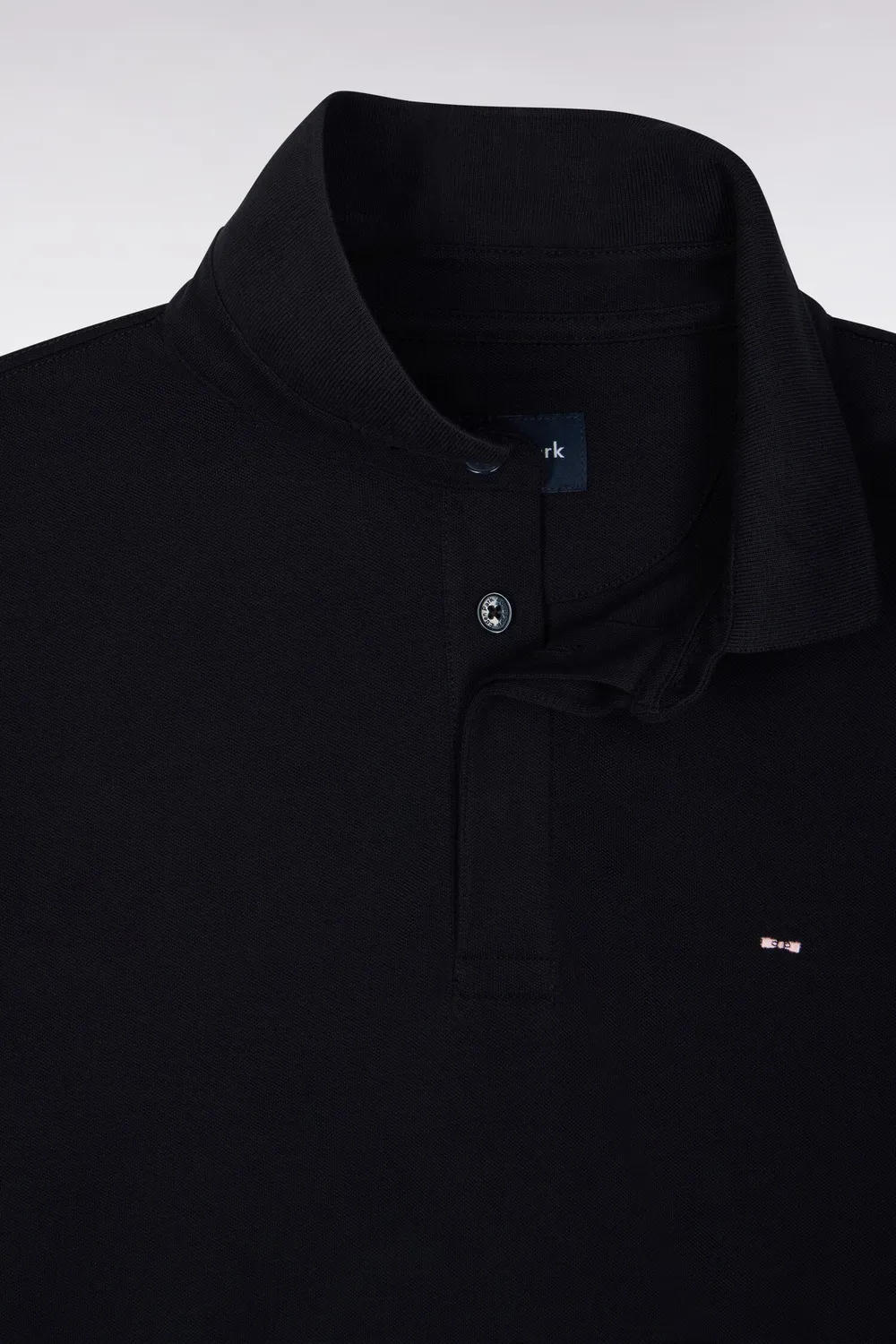 Eden Park polo marine coton stretch coupe ajustée homme