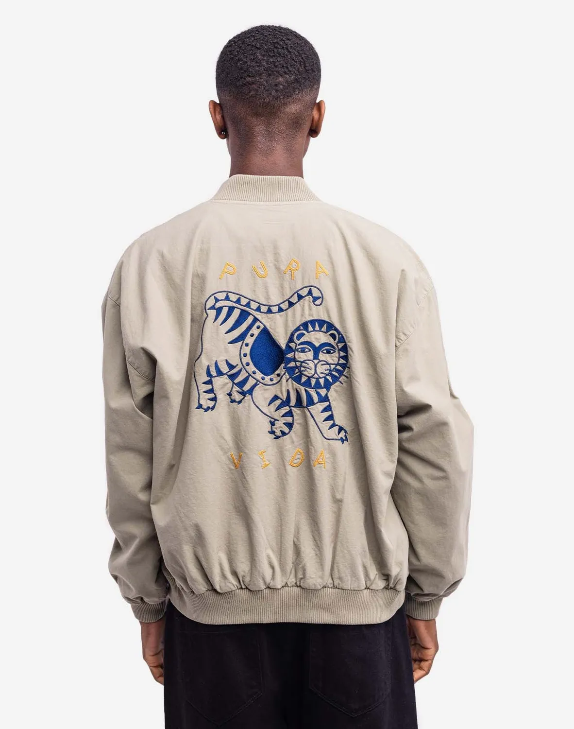 OLOW Pura Vida blouson argile broderie dos