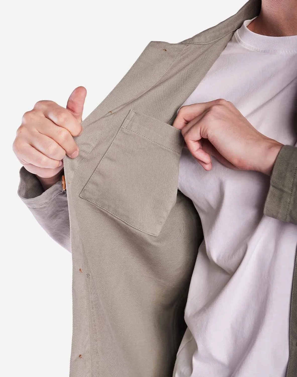 OLOW Chucalescu veste argile poches plaquées
