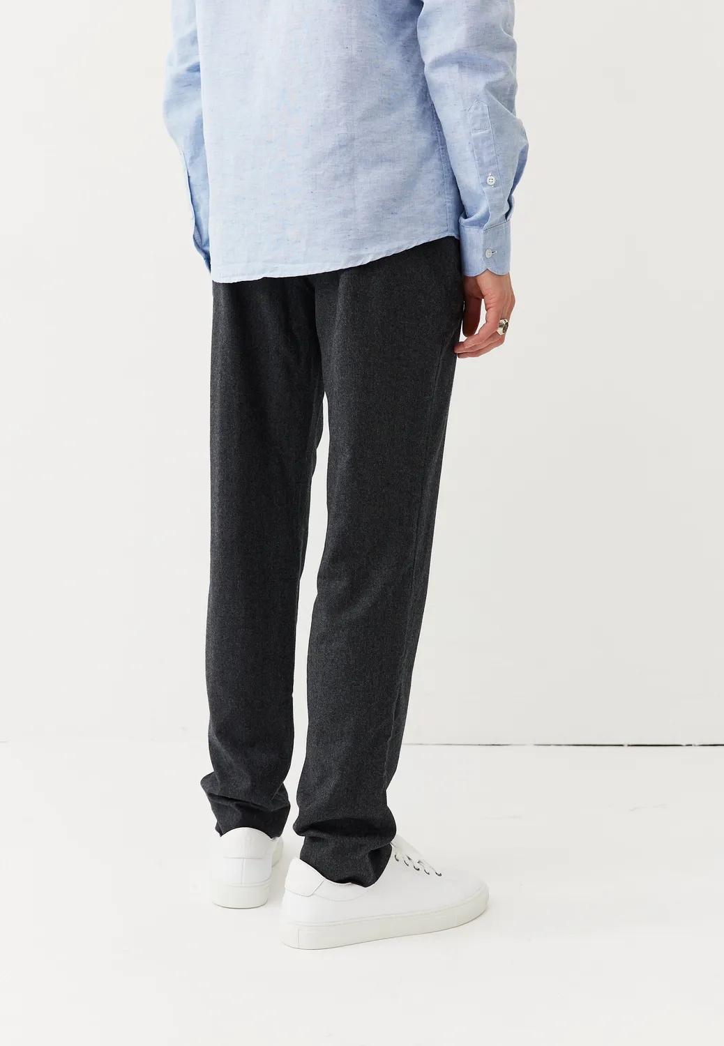 Loom Le pantalon en flanelle homme laine