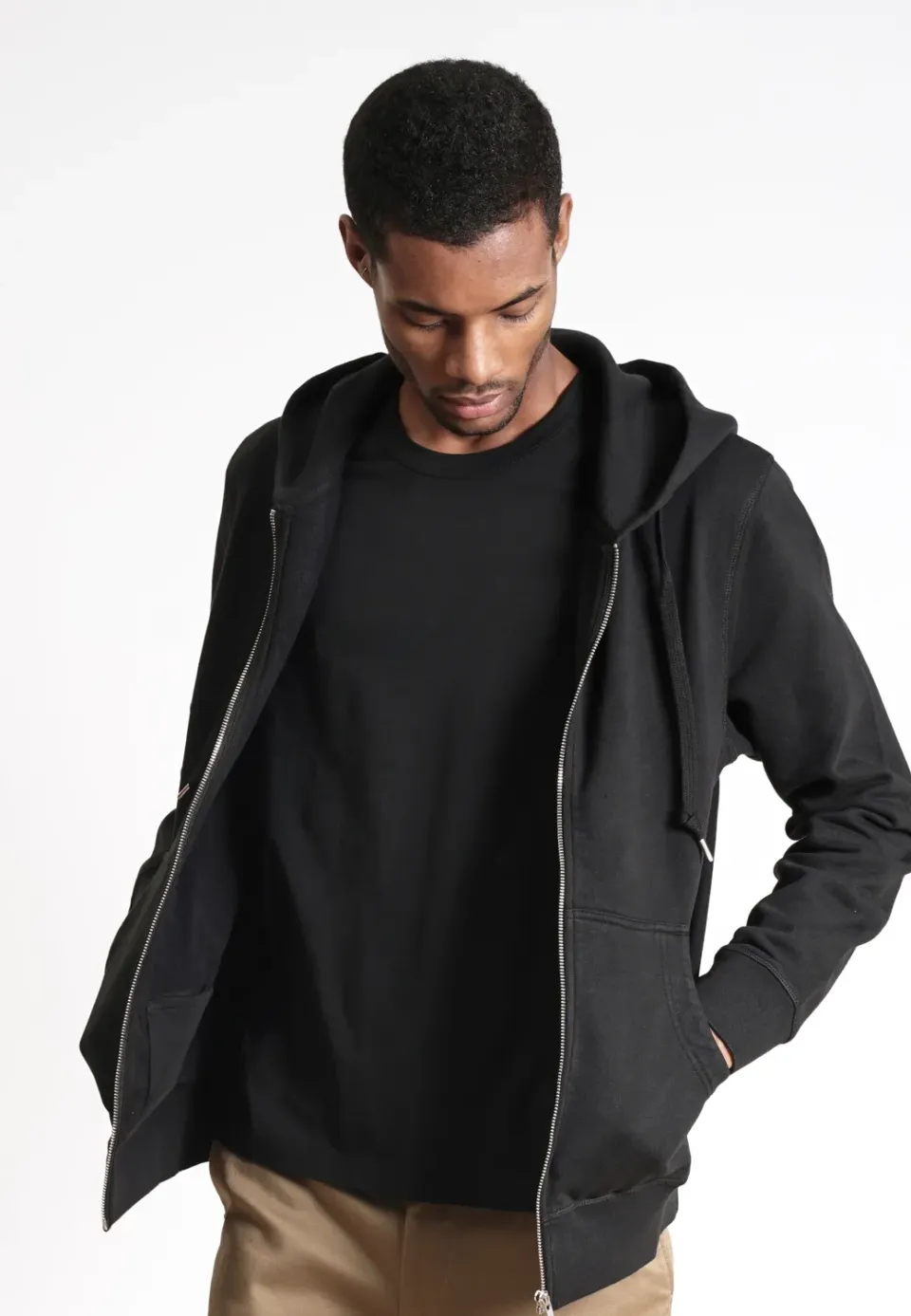 Loom hoodie ancienne génération gris clair