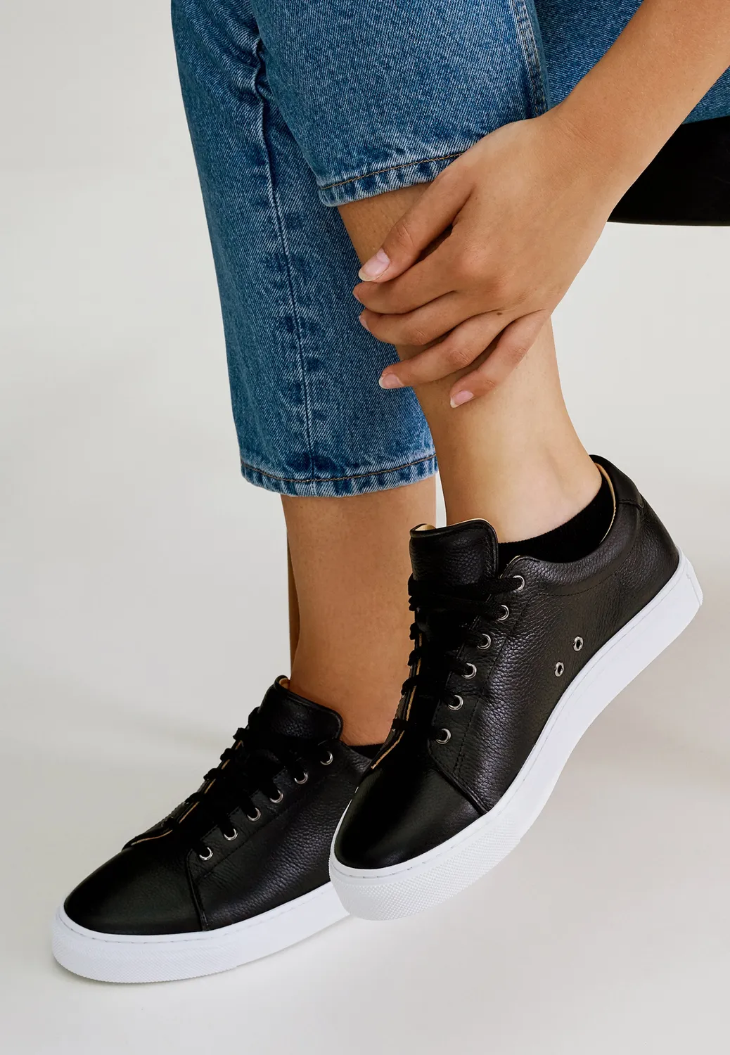 Loom Les socquettes socquettes blanc 37-39 fil Écosse