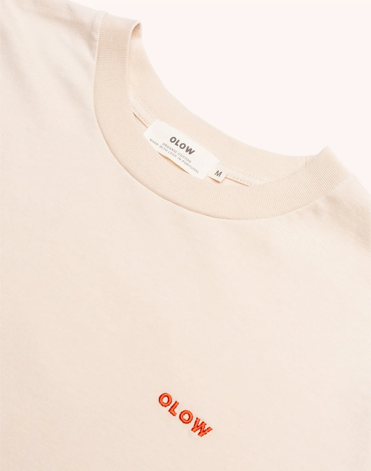 Olow Creative Studio t-shirt crème coton bio