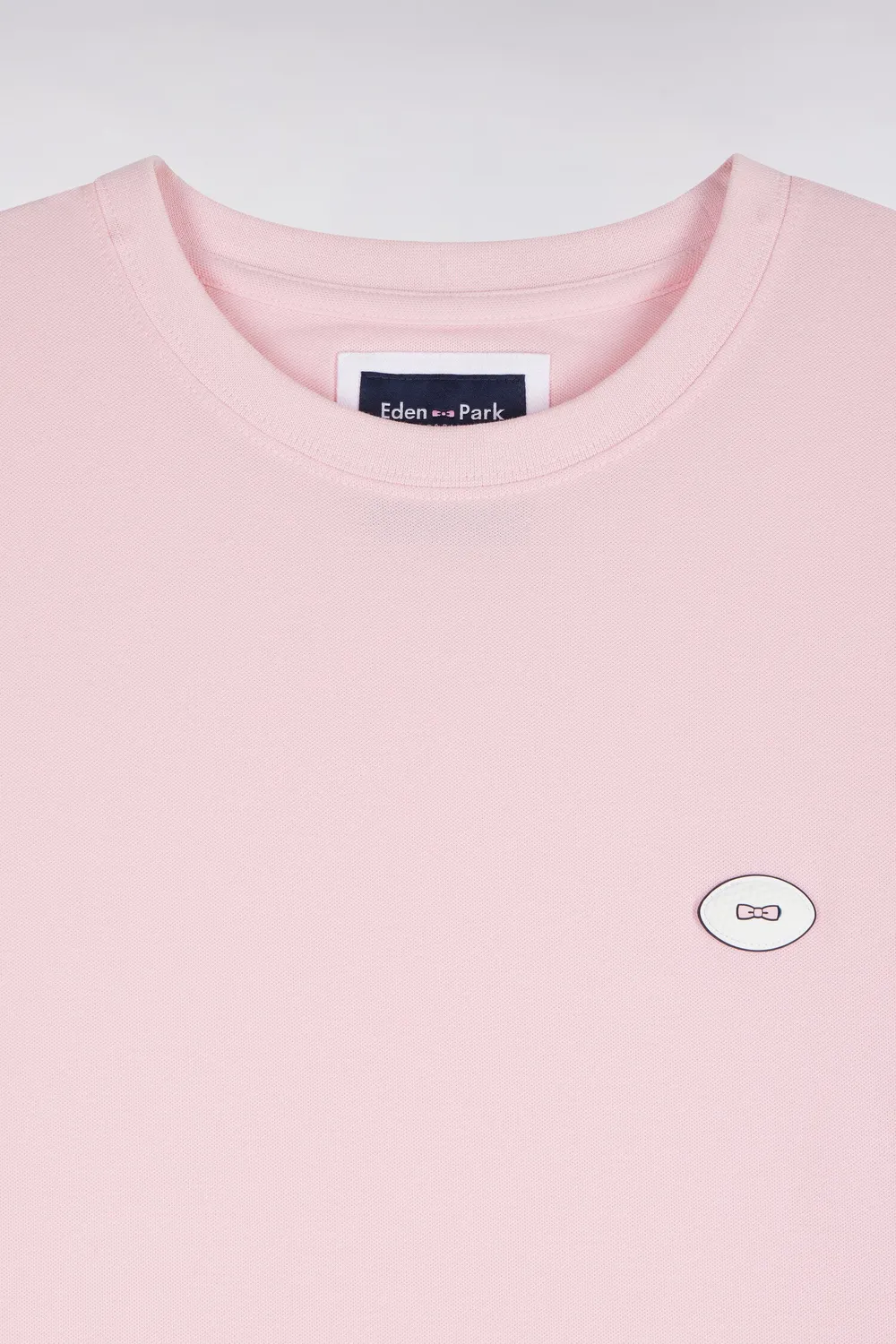 Eden Park Golf t-shirt rose droit coton taille L
