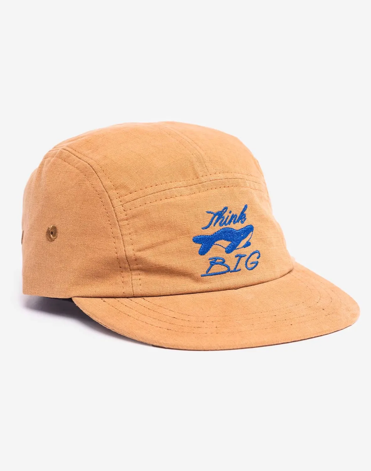 OLOW Think Big casquette 5 panels coton bio ocre