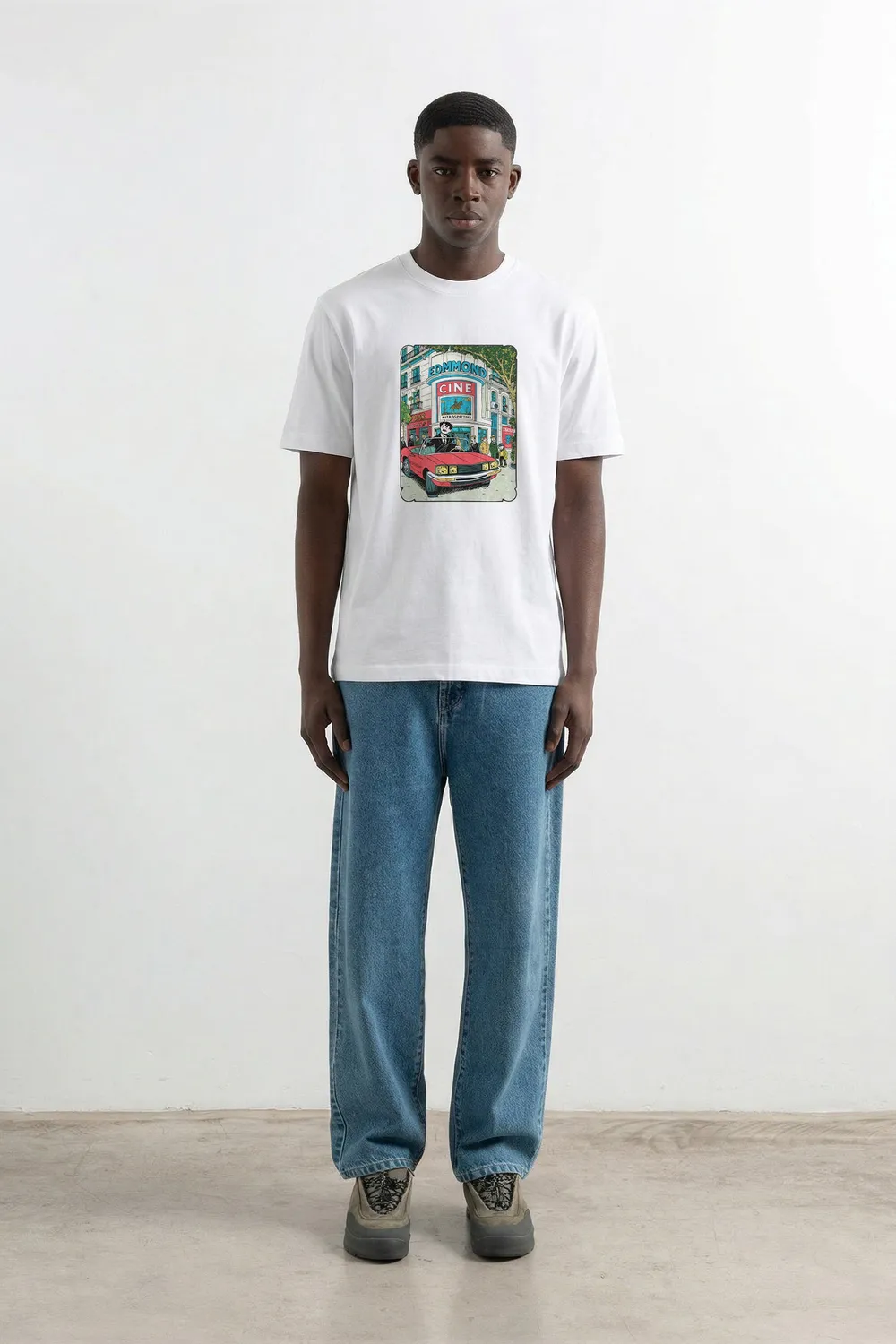 Edmmond Studios Retrospectiva t-shirt blanc 190g