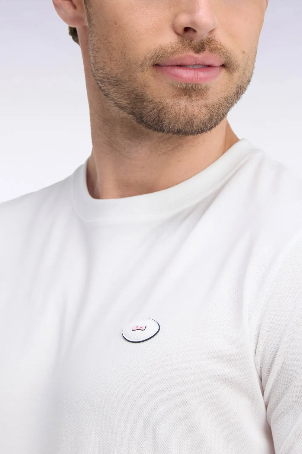 Eden Park H26MAITC0030 t-shirt blanc manches courtes golf