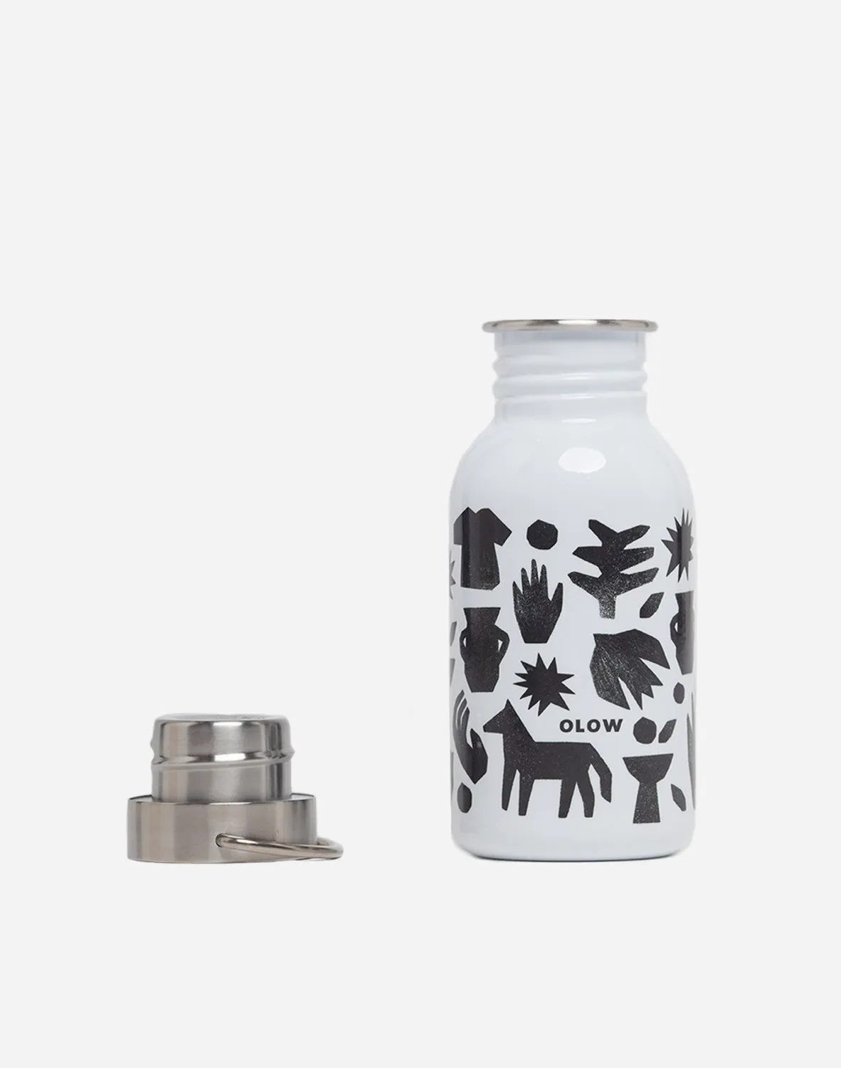 OLOW Glouglou gourde bicolore 50cl inox