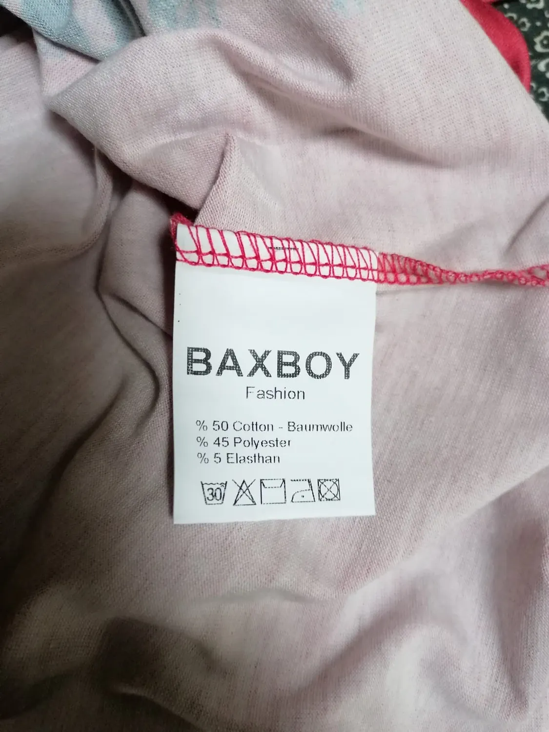 Subliminal Mode BX117 t-shirt homme manches courtes rouge vintage