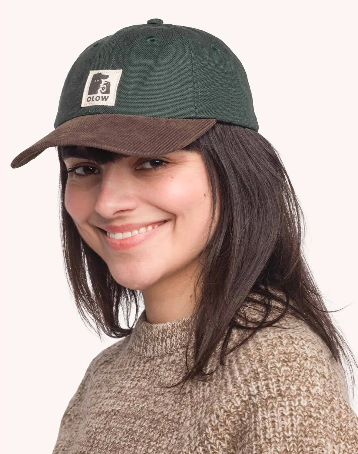 OLOW Six Panel Stanton casquette vert mélèze