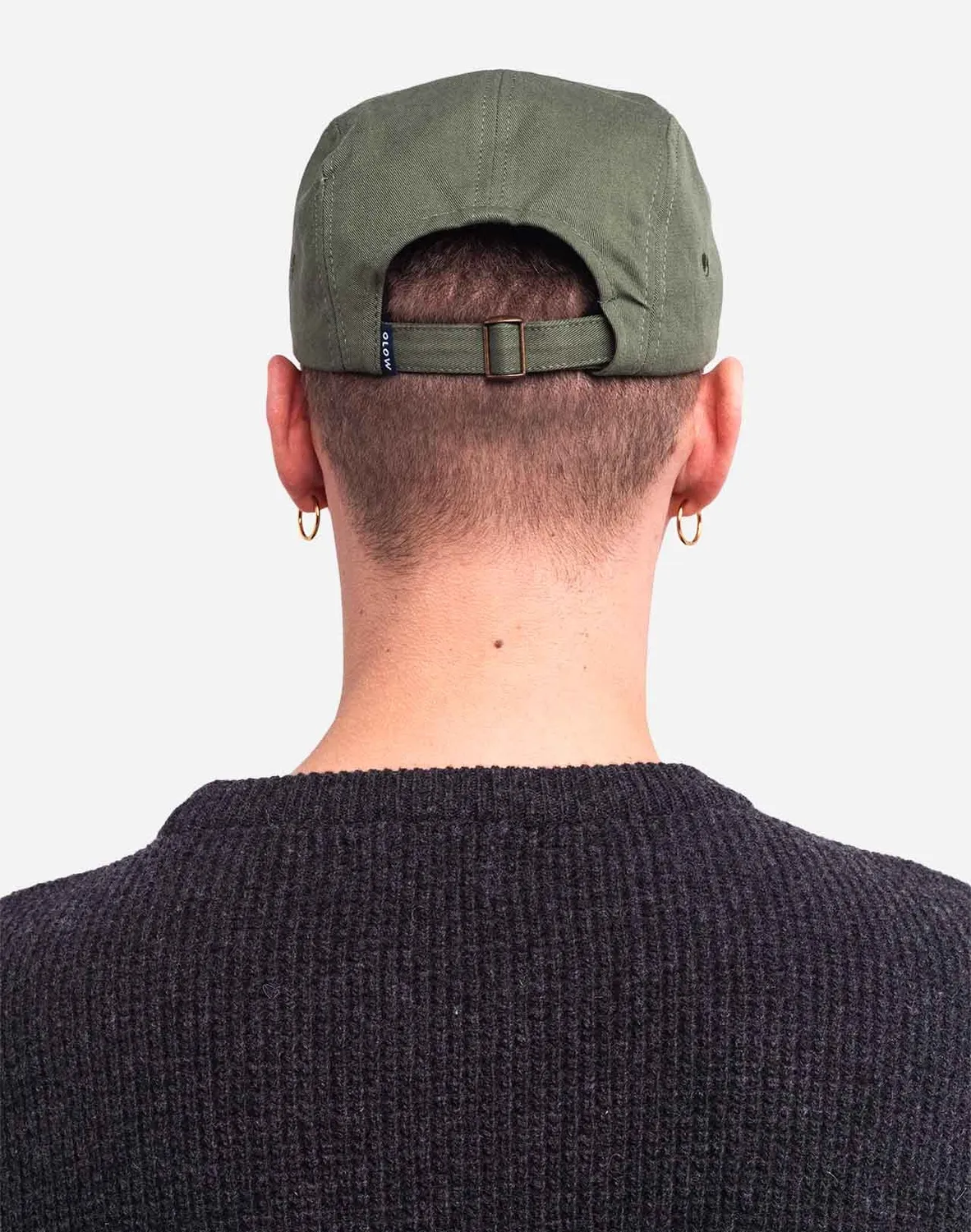 OLOW Pesq casquette five panel kaki brodée