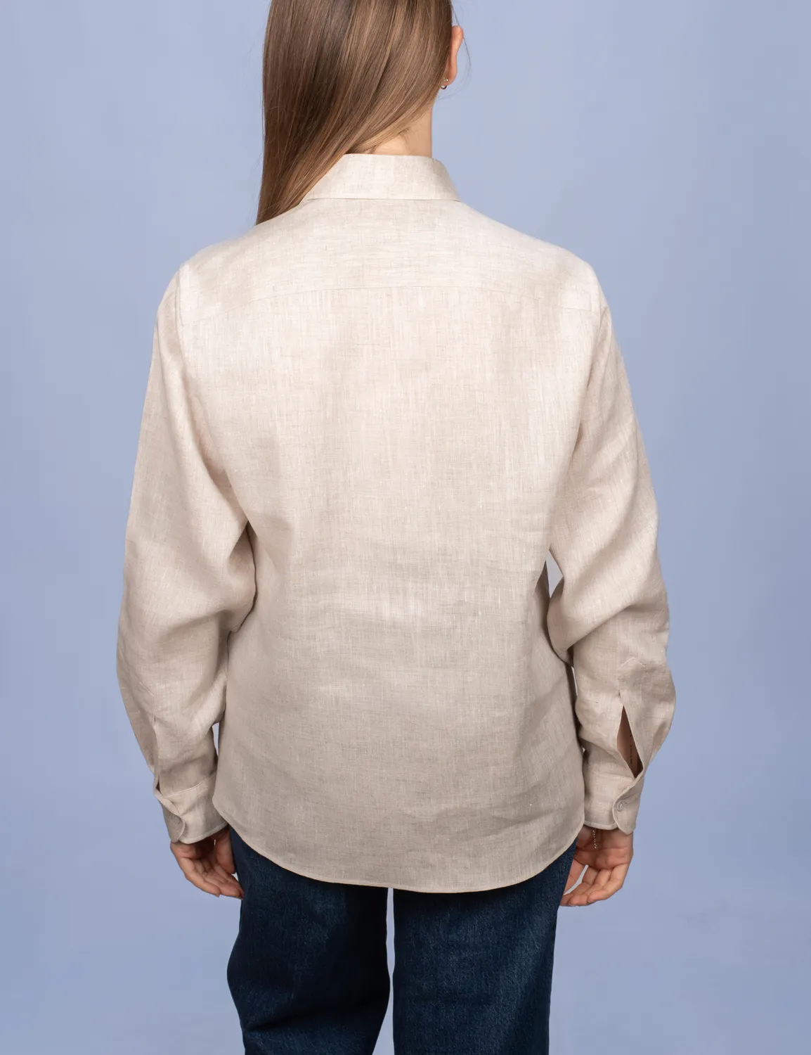 La Chemise Française Lin Normand chemisier sable