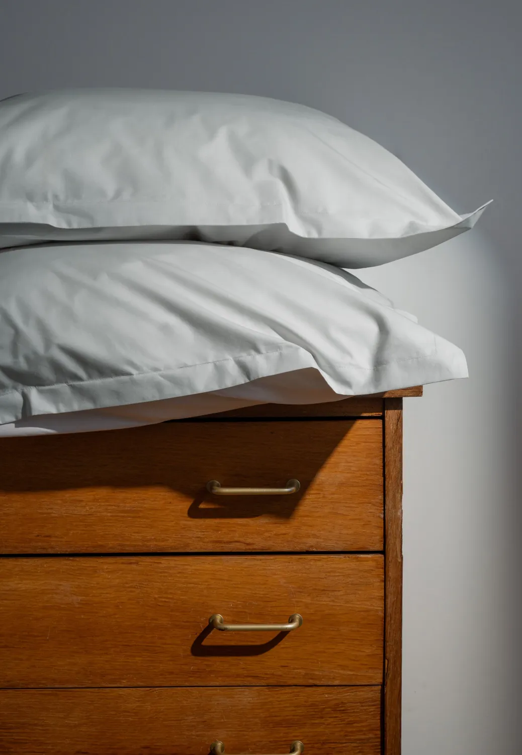 Loom taie d'oreiller percale coton 65x65 blanc