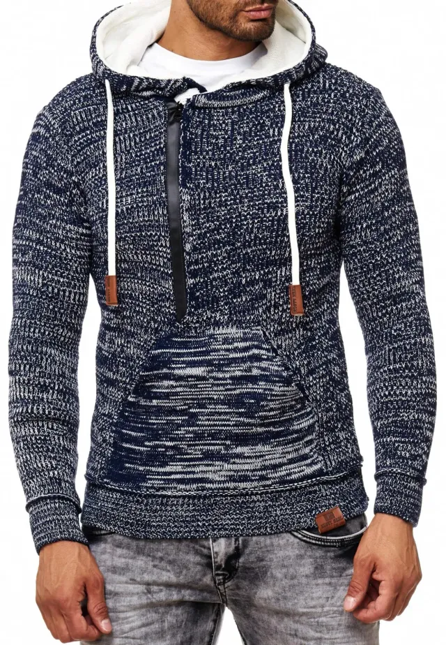 Subliminal Mode BX277 pull capuche zippé acrylique