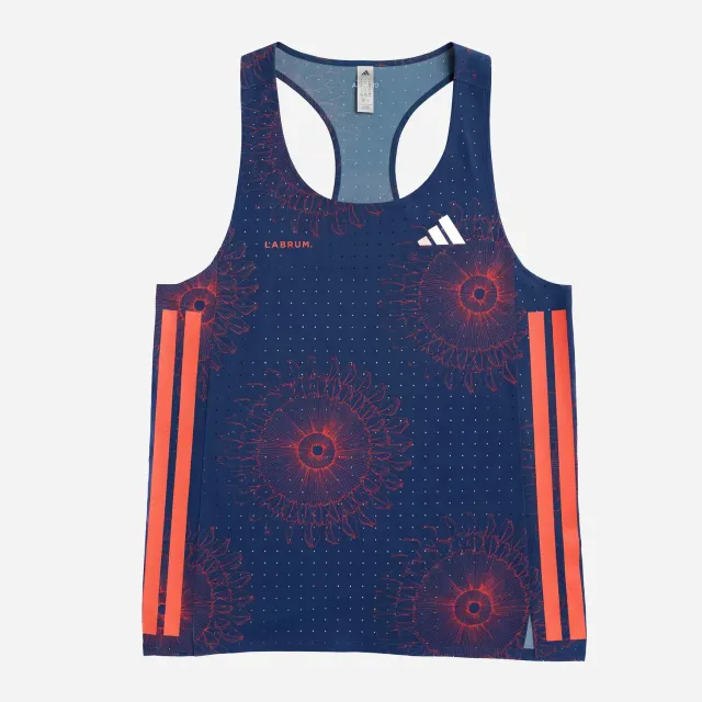 Labrum Adizero Singlet débardeur femme bleu marine