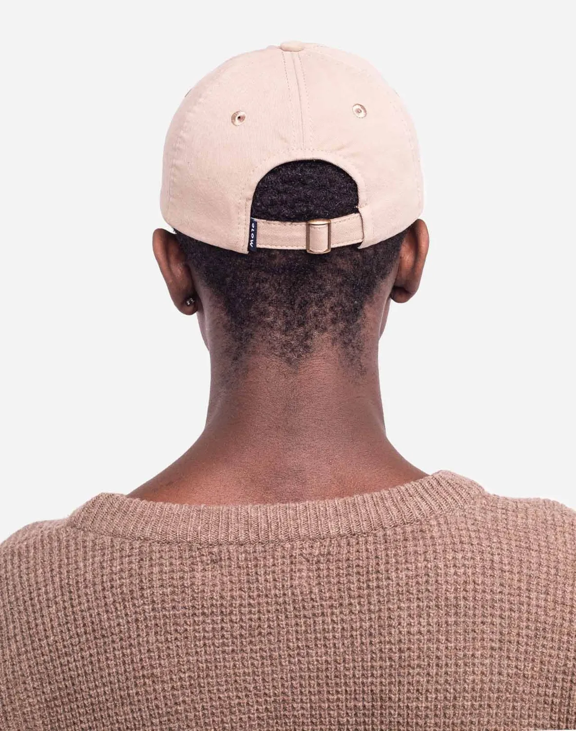Olow Vegetables casquette six panel beige coton