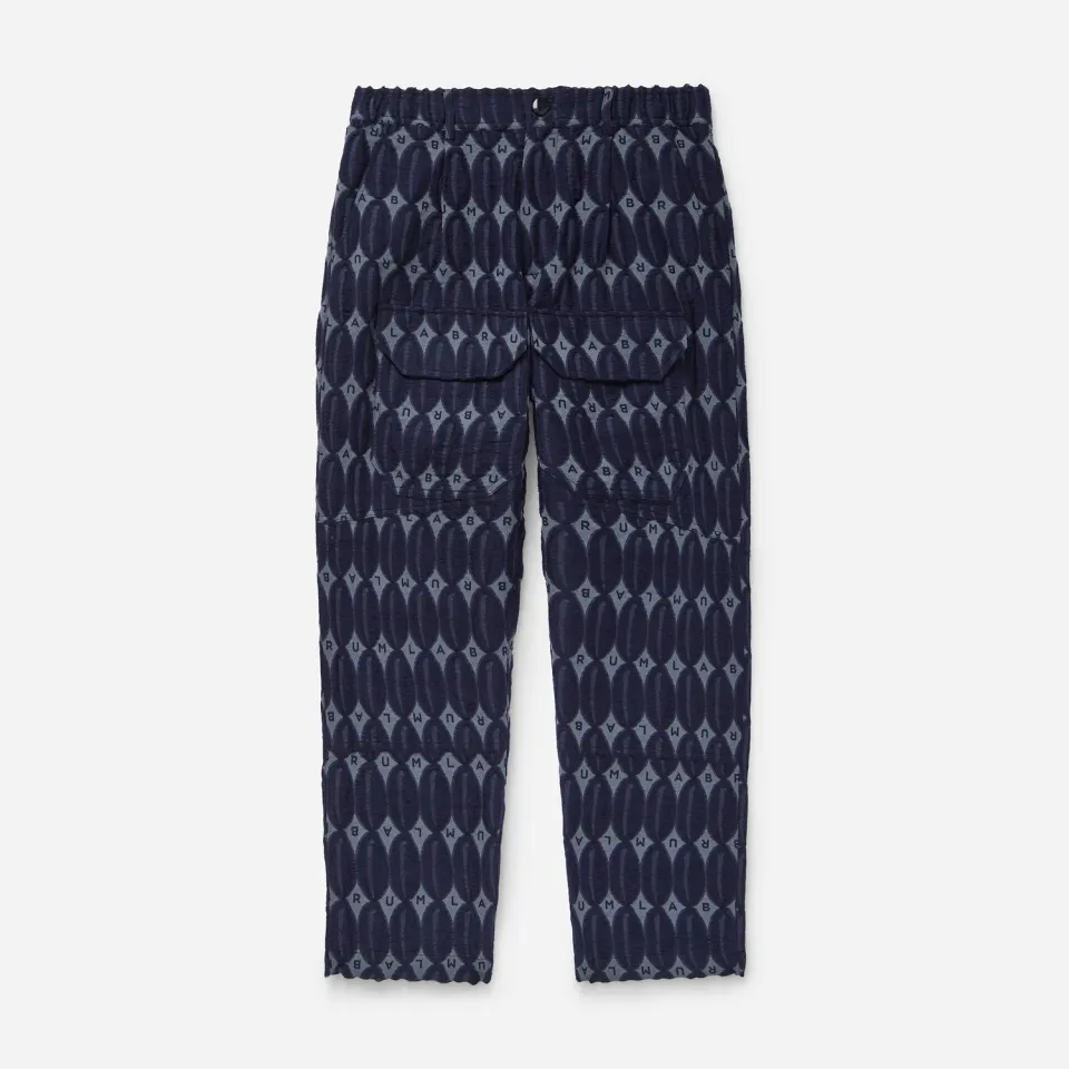 Labrum Navy Monogram Cargo pantalon marine