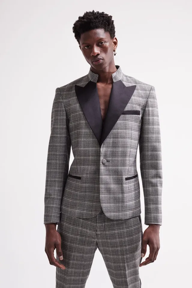 French Deal Black Excellence veste laine satin