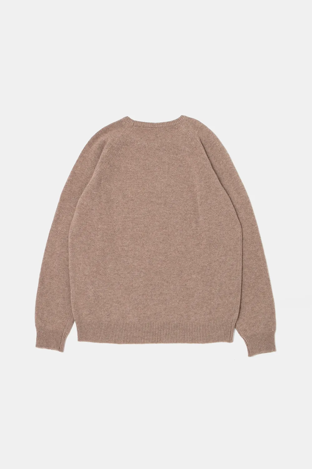 Edmmond Studios Duck Sweater pull homme beige laine merino