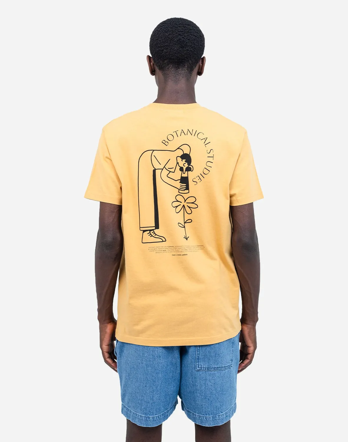OLOW Botanical t-shirt ocre coton bio