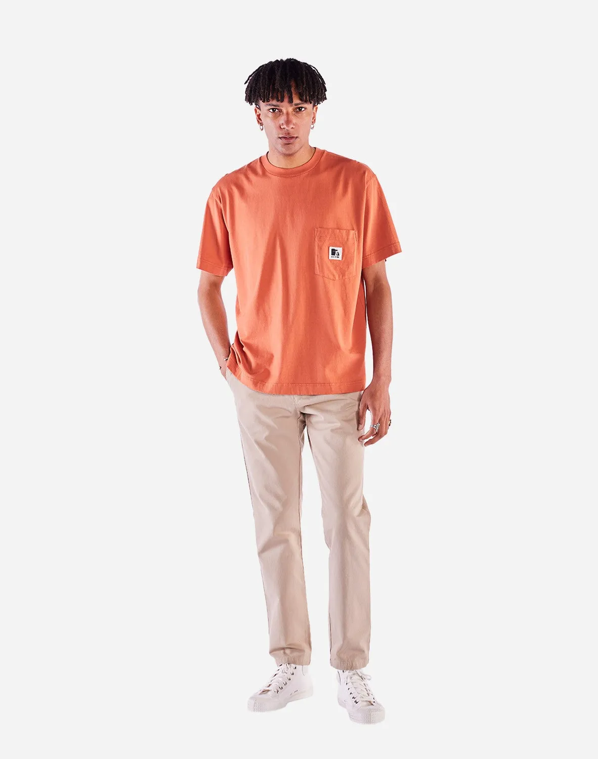 Olow Japo t-shirt ample mandarine coton