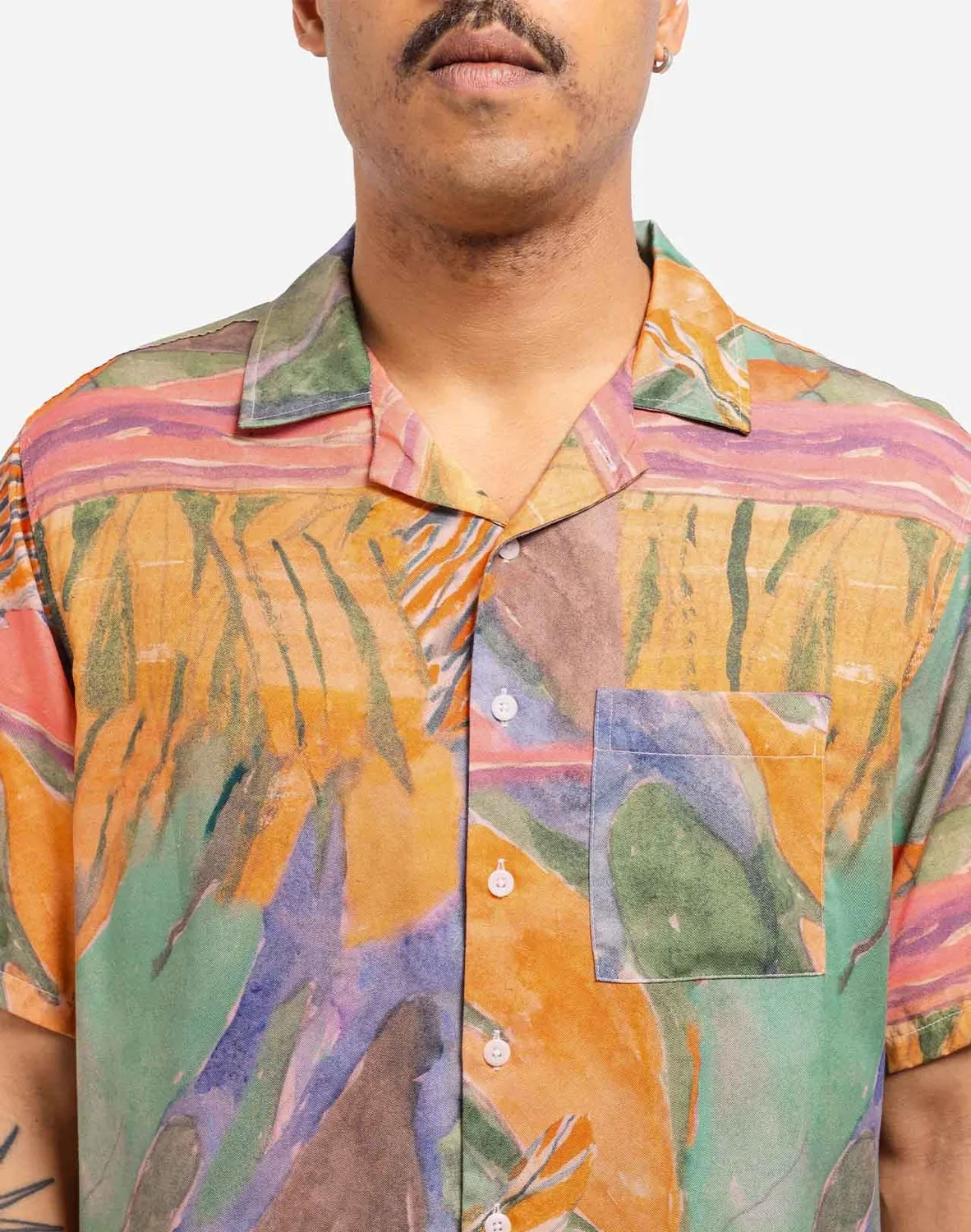 Olow Aloha Boja chemisette multicolore Tencel