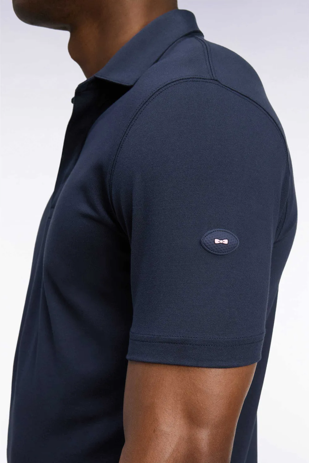 Eden Park Golf polo coton Pima marine droit