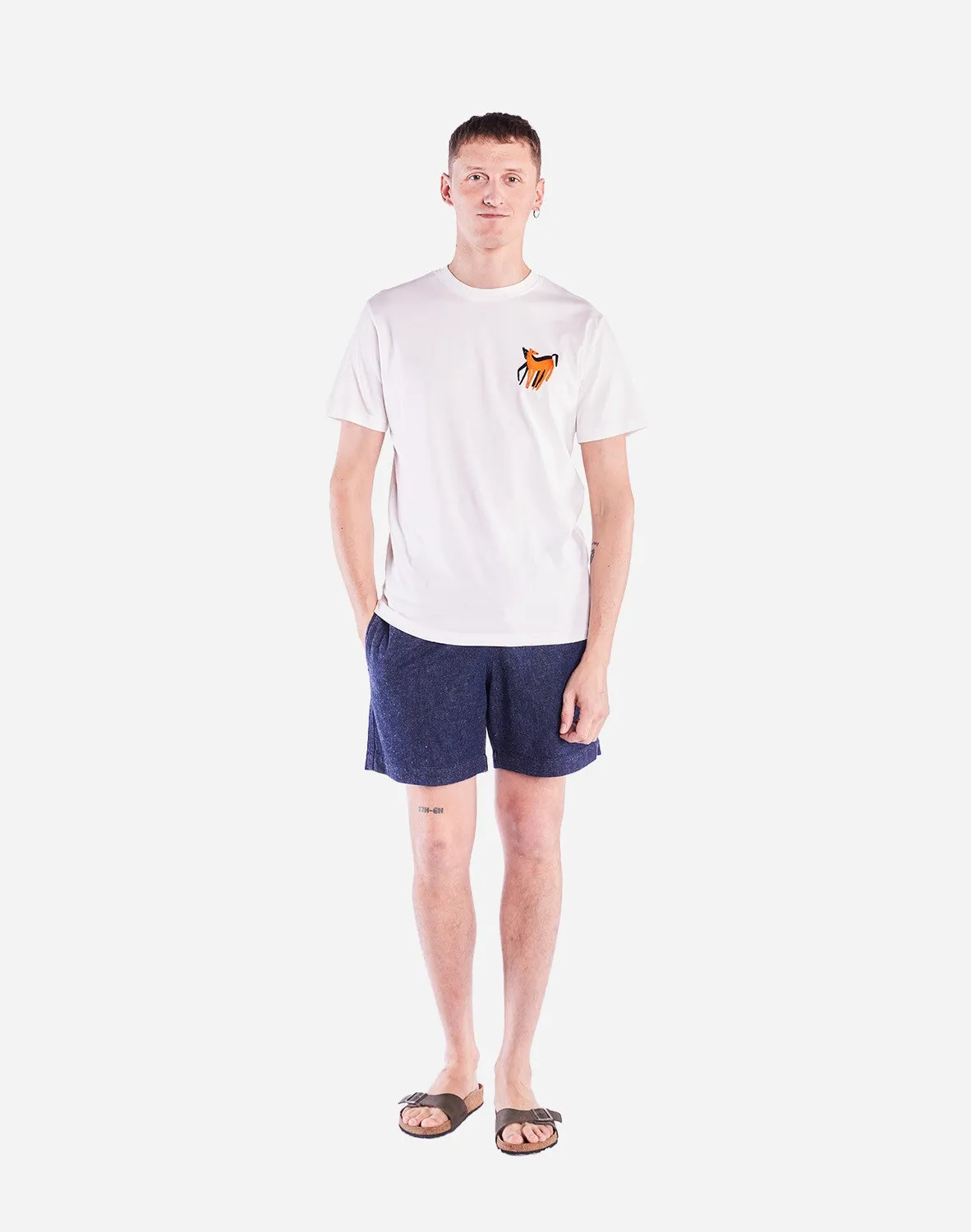 Olow Hastar t-shirt écru coton bio