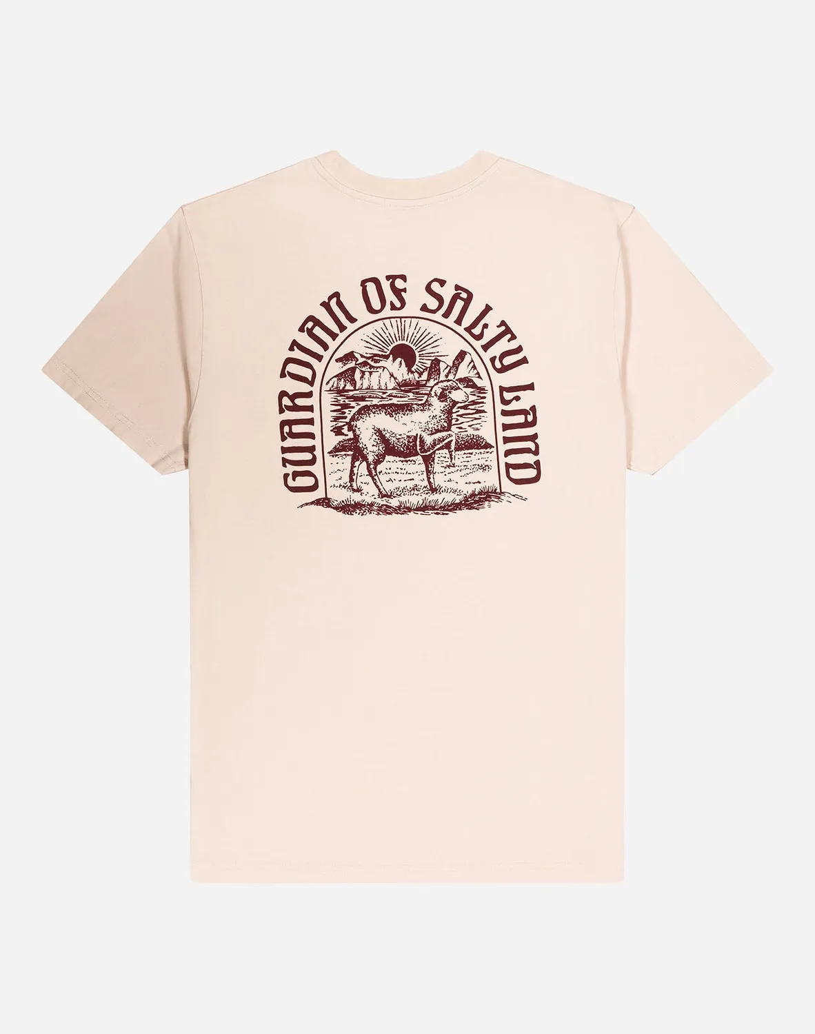 OLOW Guardian t-shirt coton bio crème