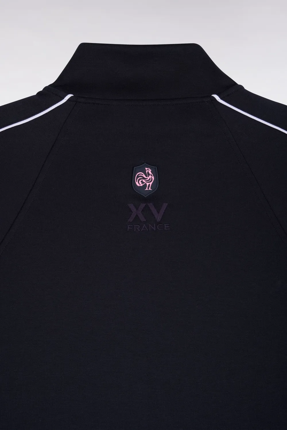 Eden Park XV de France Sweatshirt zippé marine matelassé