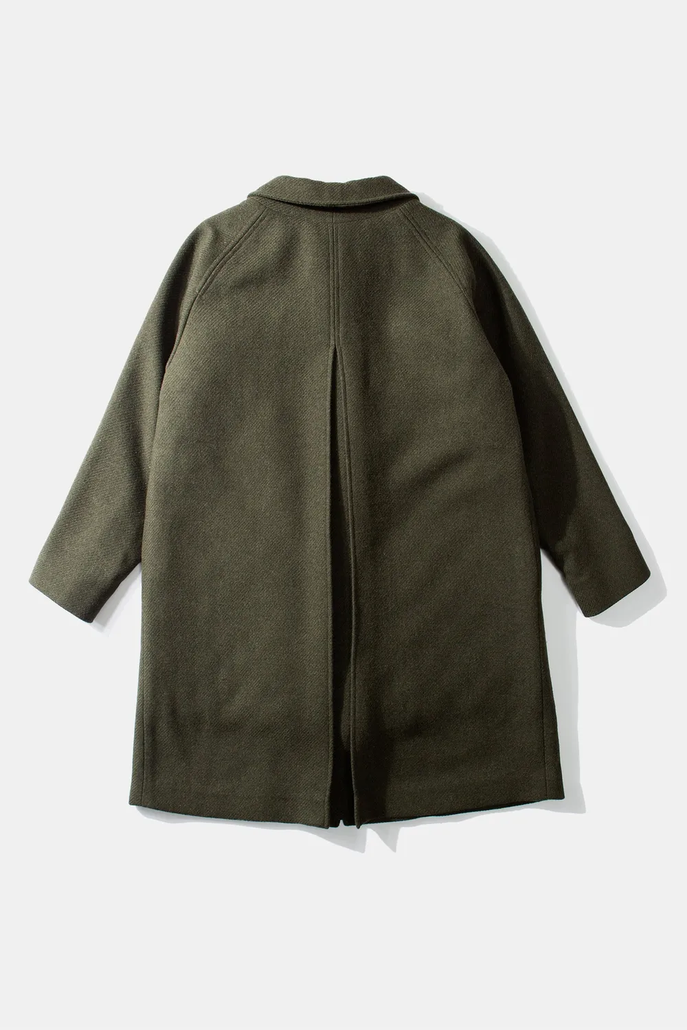 Edmmond Studios Heritage Coat manteau kaki doublure
